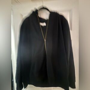 Goodfellow & Co Black Lightweight Zip Hoodie